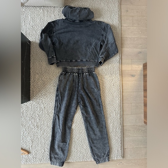 Michi NY Sonora Loungewear Set - Women’s size M - grey/black acid wash - Picture 4 of 6